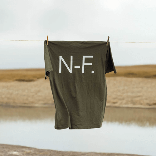 Nor-Folk. Unisex Relaxed T-Shirt Khaki